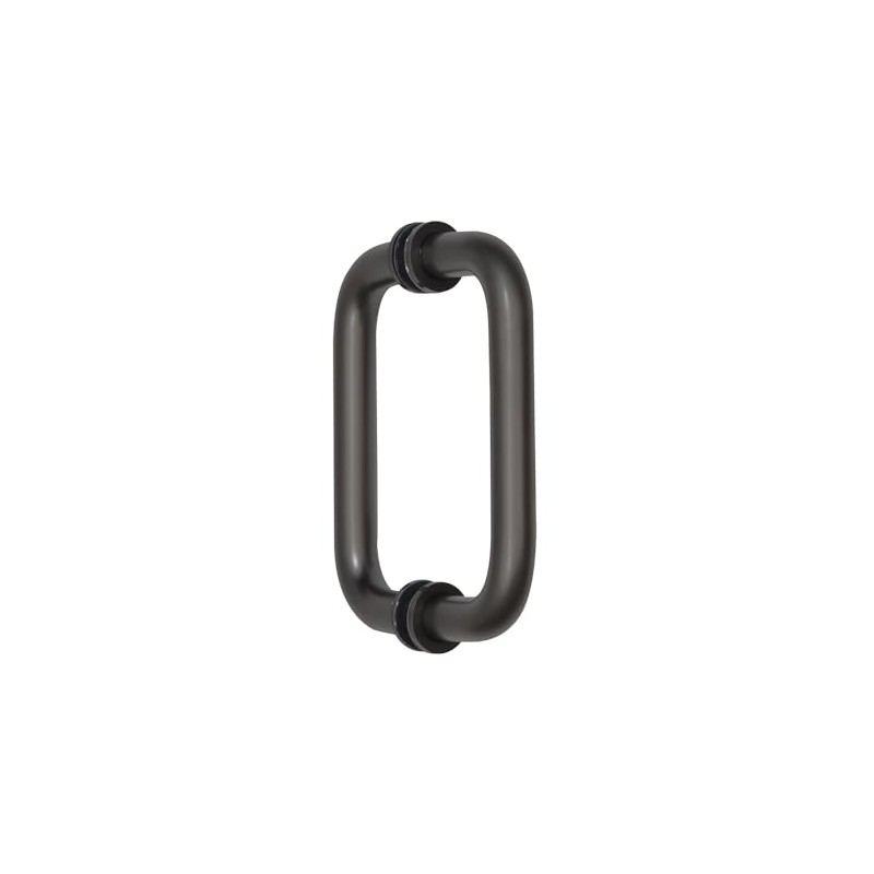 CRL 6" Oil Rub Bronze Tubular Back-to-Back 3/4" Diameter Shower