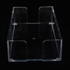 Acrylic Napkin Holder Transparent Uncapped Bathroom Napkin Holder for 23x14x6cm