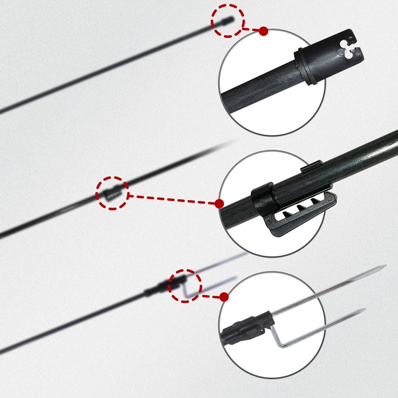 66 Inches High Fiberglass Step-in Electric Fence Portable Posts with