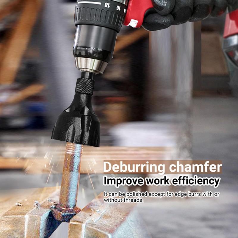 Chamfer Tool External Steel Hex Shank Deburring Chamfer Tool 3-20