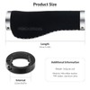 ROCKBROS Bicycle Grips Ergonomic Non-Slip Handlebar Grips Lock-On Design MTB