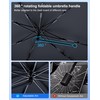 Cimesen Car Windshield Sun Shade - Foldable Retractable Sedan SUV