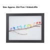 Photo Frame Black Decorative Rugged Multifunctional Sea Glass Birds Picture