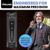 XIKAR Tactical Single-Jet Lighter, Gunmetal - Powerful Flame, Rugged Design
