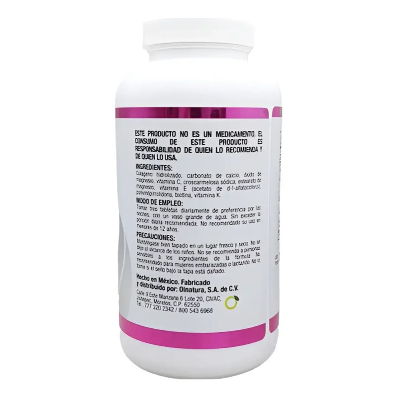 Justcollagen Colágeno Hidrolizado 240tabs 1150mg C/u