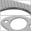 Aluminum Exhaust Manifold Header Gasket Set Compatible with 90-93 Mazda