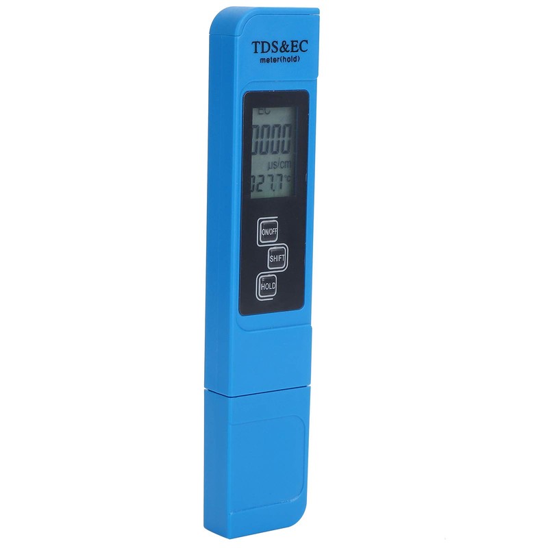 Fdit Portable Digital pH Tester, TDS EC Temperature Meter, Conductivity