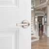 Kwikset Katella Entry Door Handle with Lock and Key, Secure