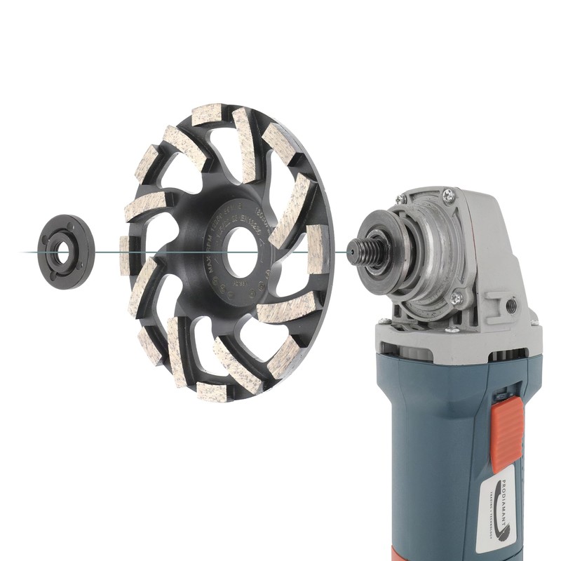 Prodiamant Professional Diamond Cup Wheel Abrasive Diamond Cup Wheel Screed,