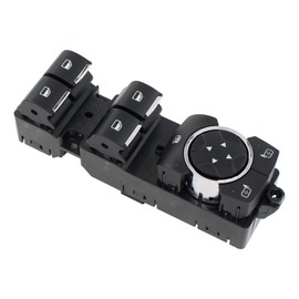 ApplianPar Front Left Driver Side Master Power Window Switch for F250 F350 F450 F550 Super Duty 2018 2019 2020 2021 2022 Replace JC3Z-14529-CA JC3Z14529CA