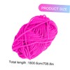 DOITOOL 12Pcs Handmade Wool Yarn Soft and Smooth Knitting String