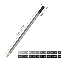 Graphite Pencil Set, 24 Pieces, Non-Toxic, Sketch Art, Graphite Drawing Pencils 9H-14B