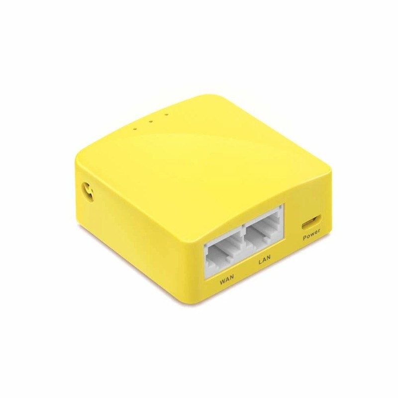 GL.iNET GL-MT300N-V2 Mini Travel Router, Repeater Bridge, 300Mbps High