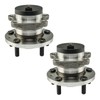 PHILTOP 512452 x2 Rear Wheel Hub Assembly Compatible with 2007-2016