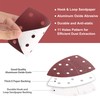 LotFancy Sandpaper Set for Triangular Sanders, Velcro Delta Sandpaper, 105
