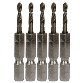 SK11 Hexagonal Shaft Co Stainless Drill Ultra Short Set of 5 3.0mm