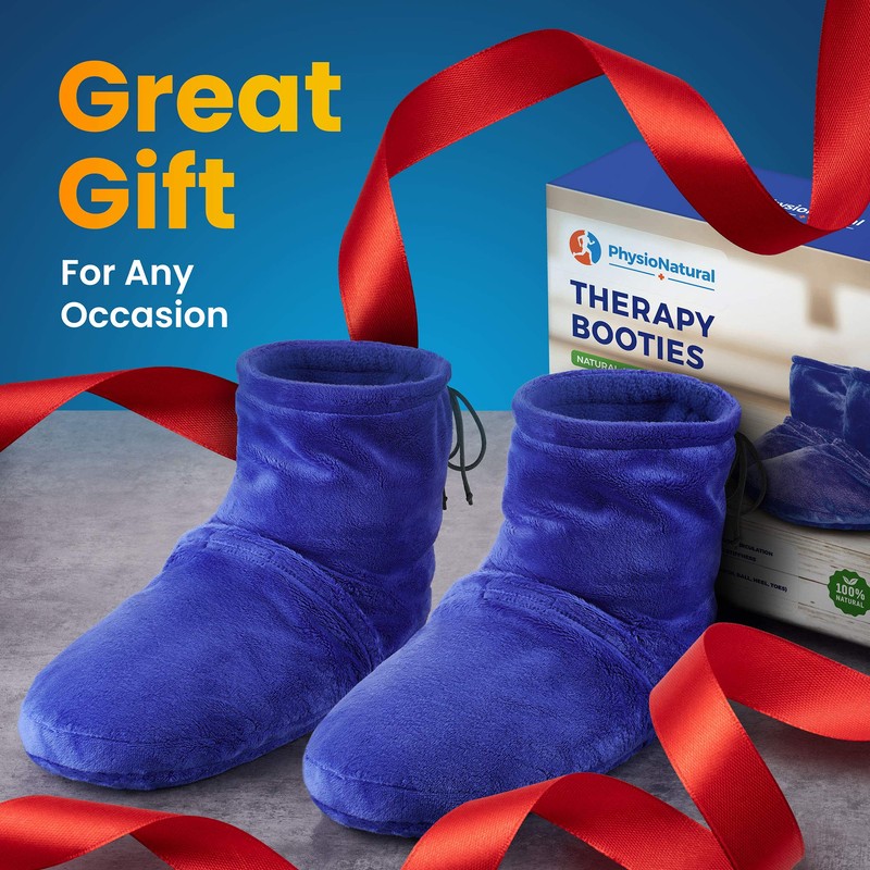 Microwaveable Booties and Feet Warmers - Deep-penetrating heat for relieving