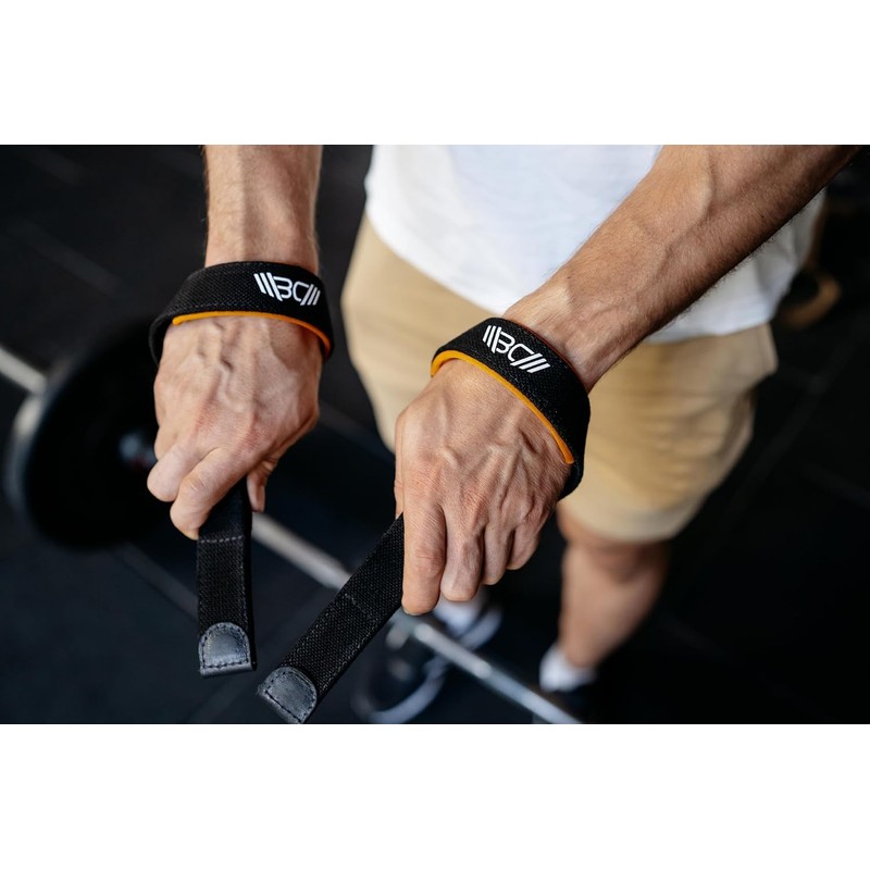 WARM BODY COLD MIND V2 Lifting Wrist Straps for Weightlifting