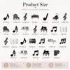 26PCS Piano Music Party Centerpiece Sticks Musical Note Table Toppers