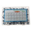 KSOPUERT 630pcs 24 Values 10V 16V 25V 50V Metal Electrolytic