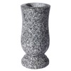 Afvarir Natural Granite Cemetery Vase for Grave Headstone Decoration Timeless