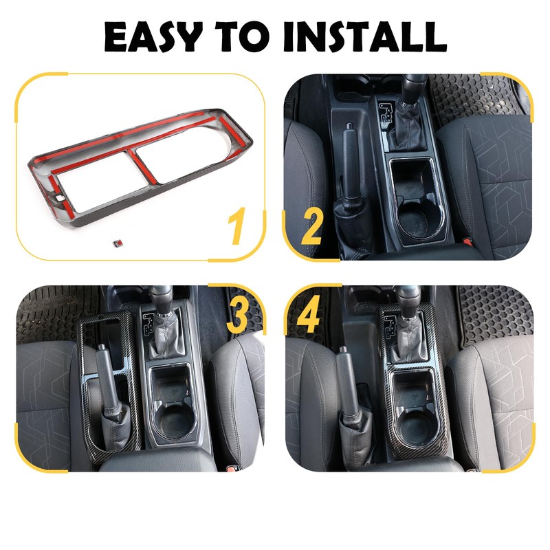 CHEAYAR Gear Shift Panel Trim Cover Compatible with Toyota Tacoma