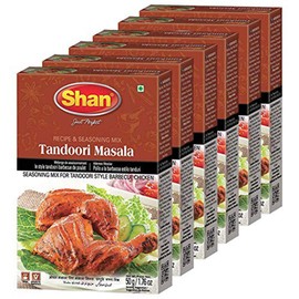 Shan - Tandoori Masala 50g, (Pack of 6)