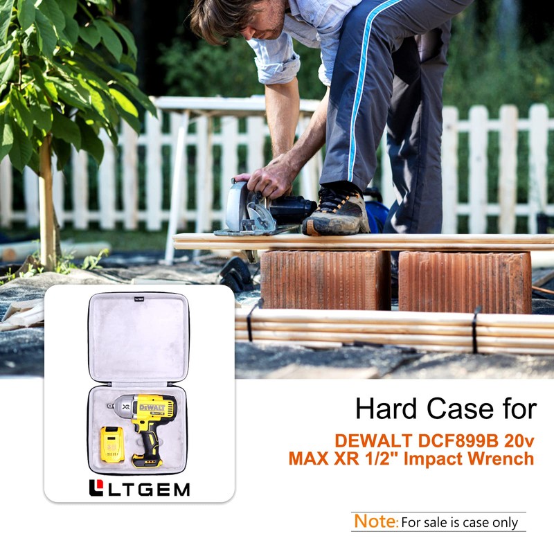 L LTGEM EVA Hard Case for DEWALT DCF899B or DCF899HB