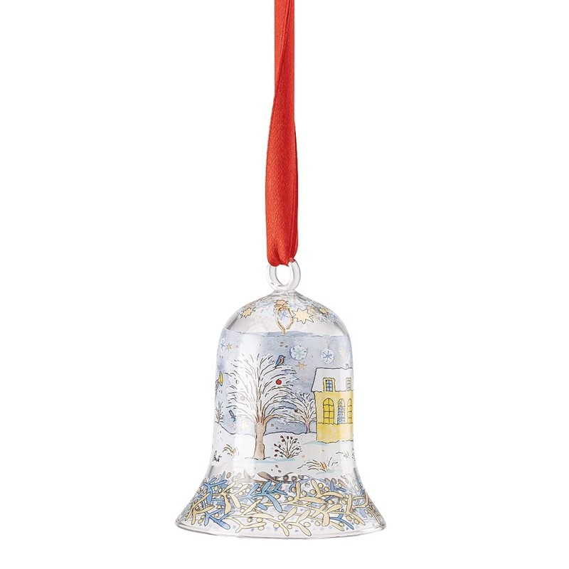 Hutschenreuther 02251-722917-49705 Collectible Series 2022 Crystal Bell Christmas Eve (Pack