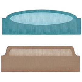 QuicKutz We R Memory Keepers REV-0001 4 by 4 Dies, Large Tabs