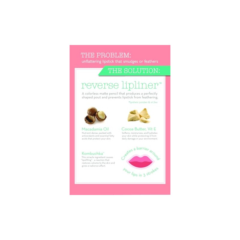 DuWop Cosmetics Reverse Lip Liner - Nude