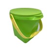 Tupperware Impressions Jumbo Canister Pail With Handle & Air-Tight Seal,
