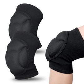 Knee Pads, Dancing Knee Pads, Sponge Non-Slip Knee Pads, Knee Pads Sponge, Non-Slip, Knee Pads, Sports Protectors, Knee Pads Work for Gardening, Cleaning, Volleyball (1 Pair)