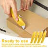 Lasnten 12 Pcs Box Cutter Bulk Retractable Utility Knife Heavy