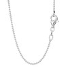 NKlaus 38 cm Ball Chain 925 Silver Elegant Necklace Filigree