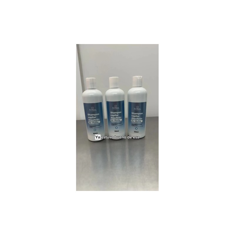 Shampoo Alquitran De La Hulla, Psoriasis Caspa, 3 500ml