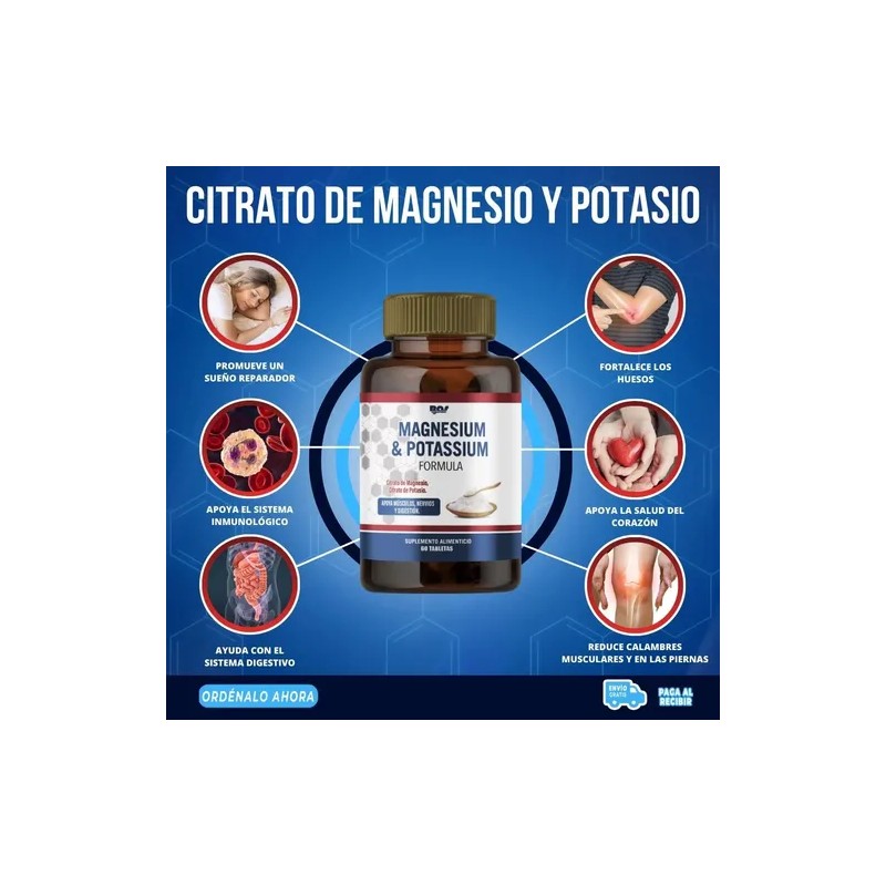 Citrato Magnesio Mas Potasio Tabs Pack