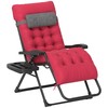 Outsunny Zero Gravity Chair, Folding Reclining Lounge Chair with Padded