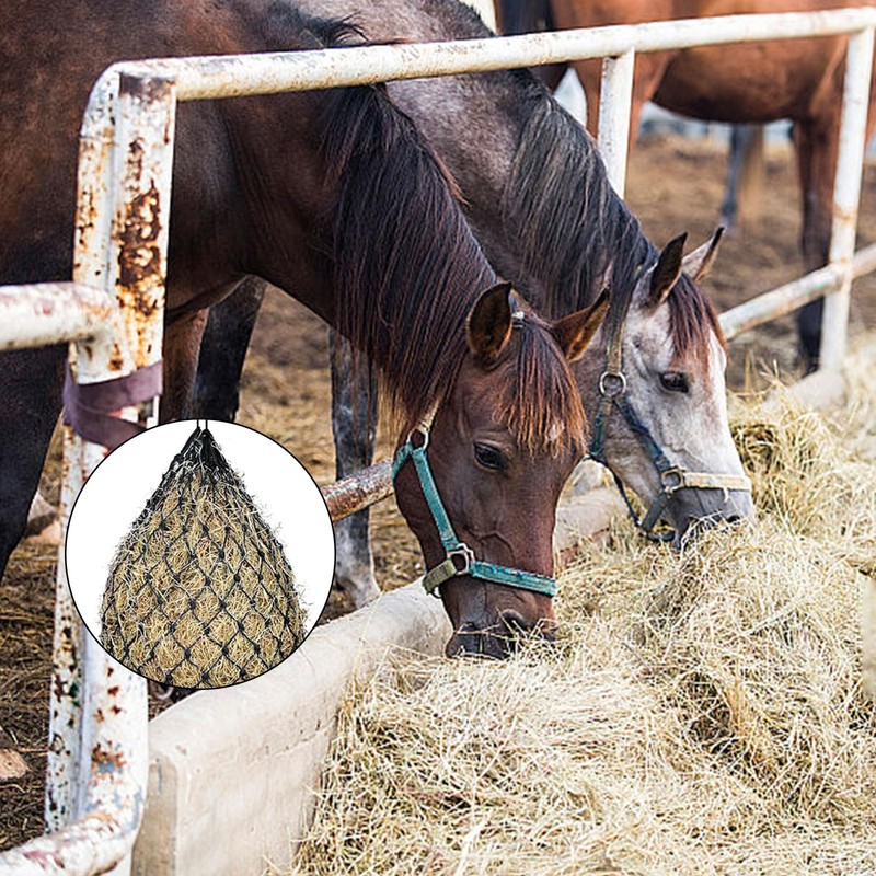 HERKINDNESS Hay Net for Horses, Hay Net, Tight Mesh, Hay