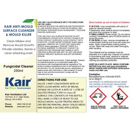 Kair Anti Mould Surface Cleanser Concentrate To Clean Mould Growth Areas