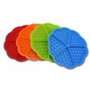 YYYFEI Waffelform, Waffel Antihaft Silikonform, Silikon Waffelform, 4 Stück Herzform