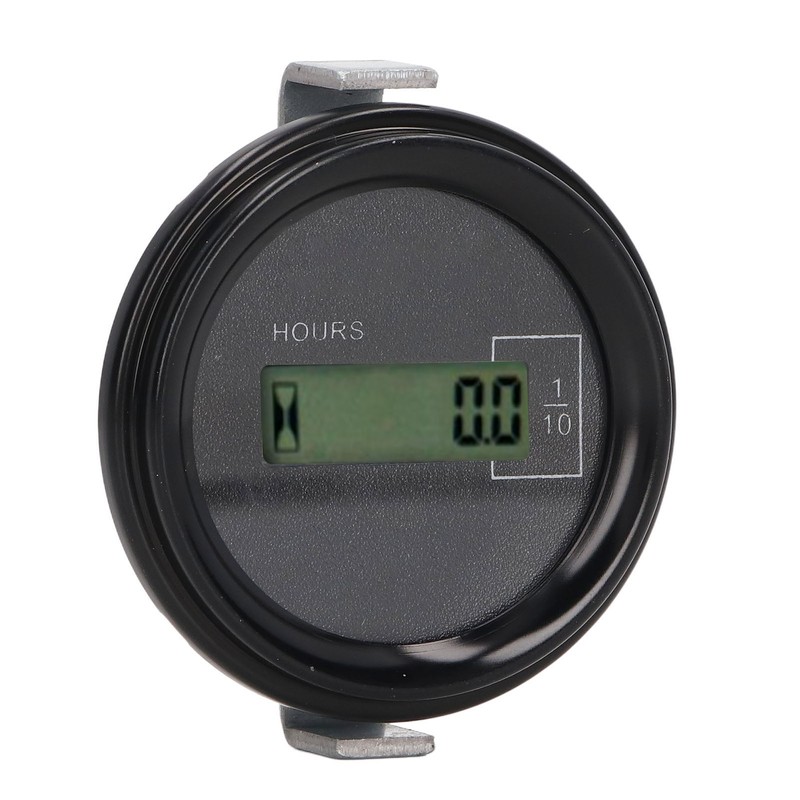 Excavator Timer Hour Meter Remote Control LCD Digital Display 12V‑36V