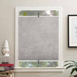 Flamax Custom Size Tension Holding Top Down Bottom Up Cellular Shades,Light Filtering & Privacy Top Down Blinds,Electricity-Saving & Noise Reduction Top Down Bottom Up Cellular Shades, 31.9"W x 36"H