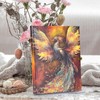 Phoenix Myth Embossed Scrapbook – 124-Page Retro-Style DIY Memory Photo