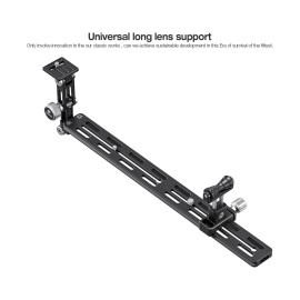 Leofoto VR-400Kit Updated 400mm Dual Pivot Long Lens Support, Arca