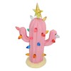 Cactus Figurine Resin Home Decor Plant Cactus Christmas Tree with