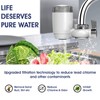 WBM Home Faucet Filter, Effective Purification System, Reduces Lead &