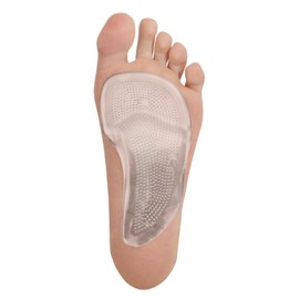Dr. Frederick's Original Self-Adhesive Metatarsal and Arch Support Insole Gel Pads - 2 Pieces - Generous Ball of Foot Cushions for Arch Support, Plantar Fasciitis & More - Large - W8.5-11.5 | M7.5-11