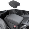 Amayum for Jeep Center Console Armrest Cover Leather Arm Rest