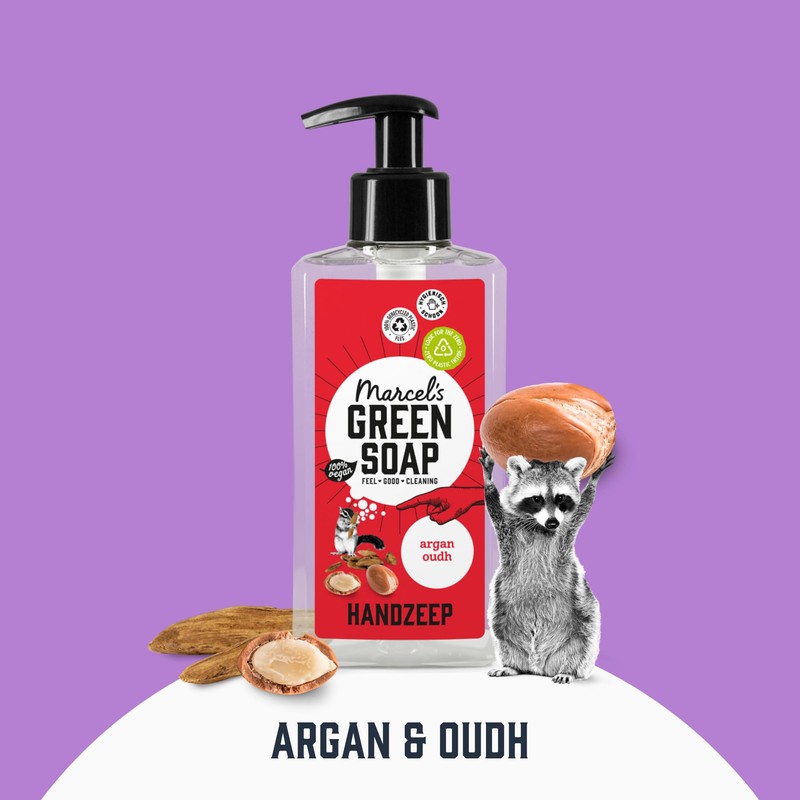 Marcel's Green Soap - Argan & Oudh Hand Soap -